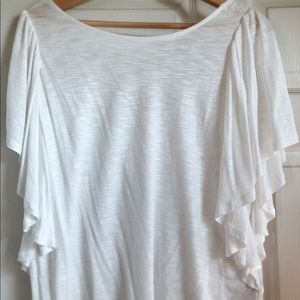 NWOT GAP Flutter Sleeve Top ~ Size Small